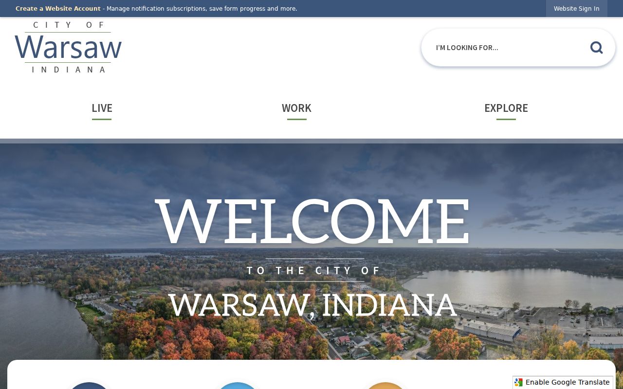 Warsaw municipal source for local warrant records routing